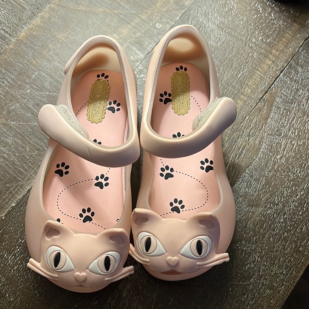 Mini Melissa Toddlers Ultragirl II Mary Jane Flats Size 8